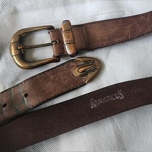 Resources Genuine Leather Belt size 34 to 38 inches